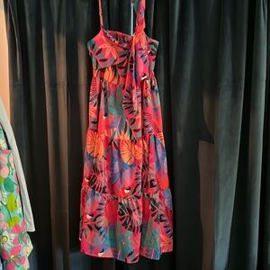 Brand new with tags, tropical maxi dress.